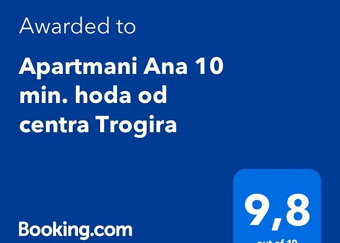 Ana 10 Min. Hoda Od Centra Trogira *
